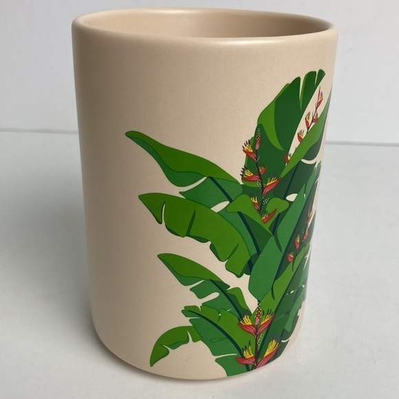 Starbucks Reserve 2020 Coffee Mug Banana Leaf  Beige Green Jungle 12oz Limited - Picture 5 of 11